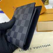 Uubags | Louis Vuitton N63336 Marco Damier Graphite Canvas Wallet 11x9x2cm - 6