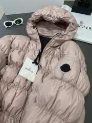 Uubags | Moncler Medonte short down jacket in light pink - 6