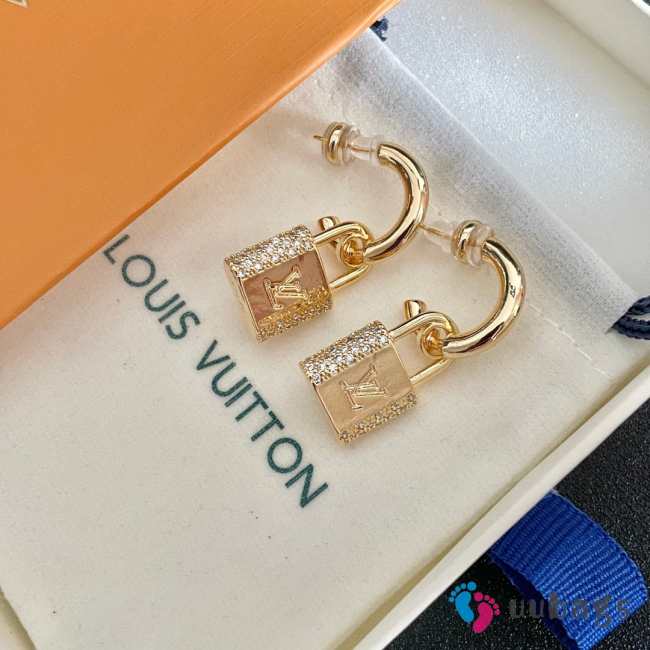 Uubags | Louis Vuitton gold earrings  - 1