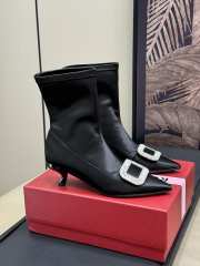 Uubags | Roger Vivier pointed toe boots 6cm - 1