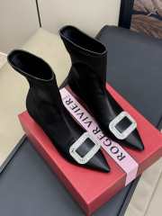 Uubags | Roger Vivier pointed toe boots 6cm - 3