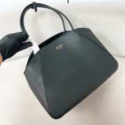 Uubags | Prada 1BG510 large leather tote bag in black 40x30.5x17cm - 6