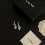 Uubags | Chanel earrings diamond silver - 6