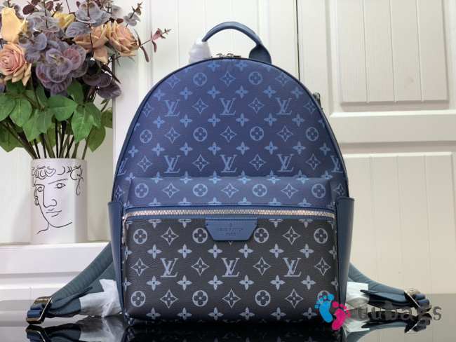 Uubags | Louis Vuitton M11590 Discovery Backpack PM In Navy Blue 29x38x20cm - 1