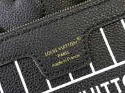 Uubags | Louis Vuitton M12106 neverfull bandoulière Inside Out BB Bag In black cowhide 24x14x9cm - 4