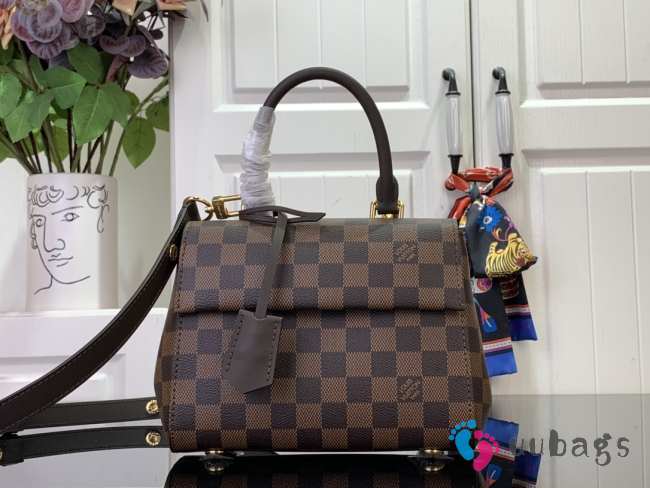 Uubags | Louis Vuitton N00097 Cluny mini bag in monogram coated canvas 20x16x7.5cm - 1