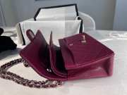 Uubags | Chanel Classic Bag 11.12 Caviar & Brown Metal Burgundy 23cm - 6