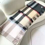 Uubags | Burberry Check Cashmere Scarf In Beige 70x200cm - 5