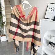 Uubags | Burberry Check Cashmere Scarf In Beige 70x200cm - 3