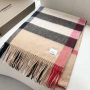 Uubags | Burberry Check Cashmere Scarf In Beige 70x200cm - 2