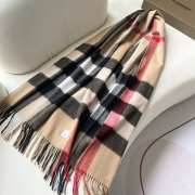 Uubags | Burberry Check Cashmere Scarf In Brown 70x200cm - 2