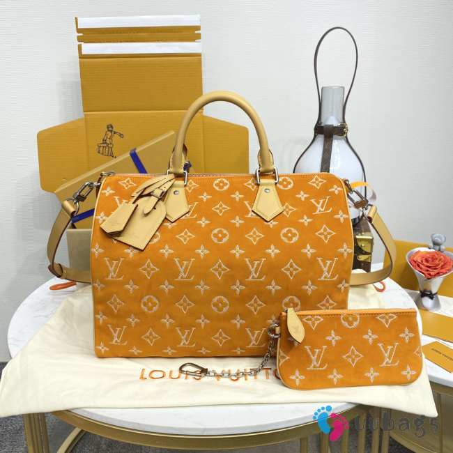 Uubags |  Louis Vuitton M24419 Speedy P9 Bandoulière Bag In Yellow 40x26x23cm - 1