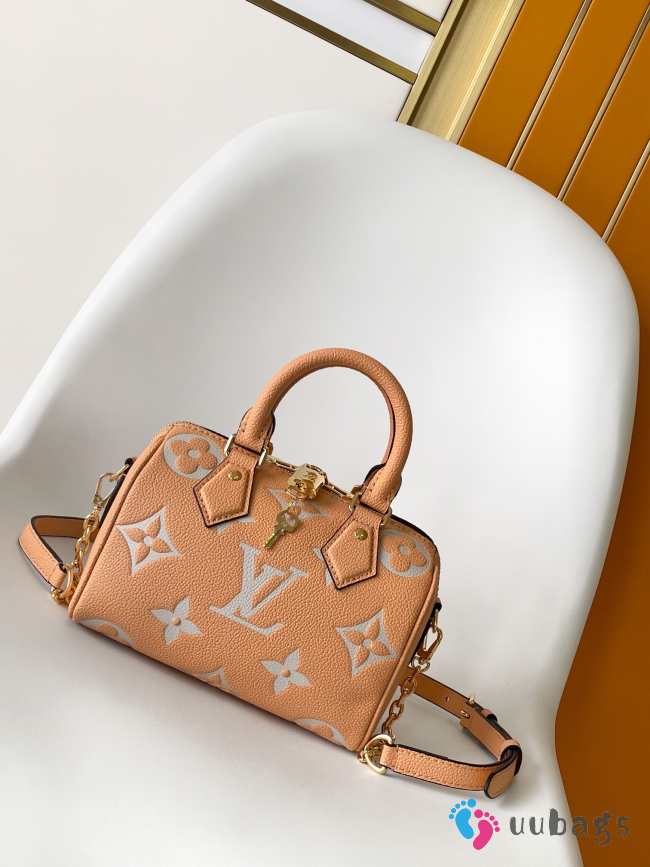 Uubags | Louis Vuitton M12713 Speedy Bandoulière 20 Bag In Arizona/Cream 20.5x13.5x12cm - 1