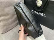 Uubags | Chanel 22 tote bag small black 35cm - 4