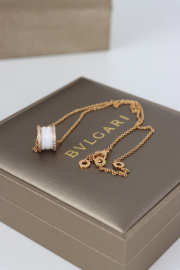 Uubags | Bvlgari zero1 necklace with 18 kt rose gold chain and with 18 kt rose gold - 3