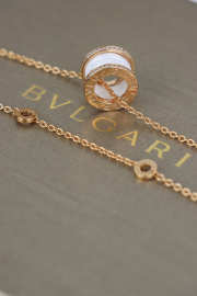 Uubags | Bvlgari zero1 necklace with 18 kt rose gold chain and with 18 kt rose gold - 2