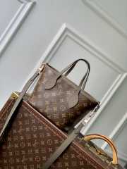 Uubags | Louis Vuitton M12109 Neverfull Bandoulière Inside Out BB Bag In Dark fango/Monogram 14x9x24cm - 4