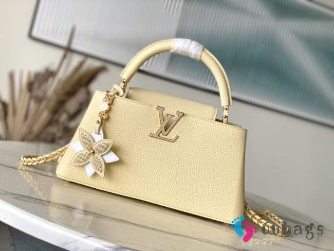 Uubags | Louis Vuitton M11351 Capucines East-West Bag In Banana Yellow 29x16.5x9cm - 1