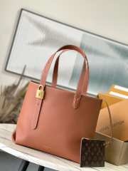 Uubags | Louis Vuitton M25341 Low Key Cabas MM Bag In Cognac Brown 30x14x47cm - 4