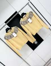 Uubags | Celine Knit Sweater Triomphe Wool Yellow  - 6