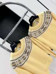 Uubags | Celine Knit Sweater Triomphe Wool Yellow  - 4