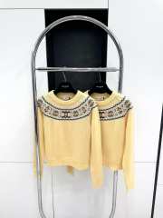 Uubags | Celine Knit Sweater Triomphe Wool Yellow  - 2