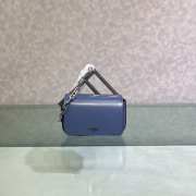 Uubags | Fendi First Sight Mini Handbag In Blue 13x5x8cm - 1