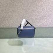 Uubags | Fendi First Sight Mini Handbag In Blue 13x5x8cm - 6