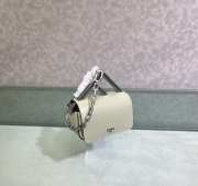 Uubags | Fendi First Sight Mini Handbag In White 13x5x8cm - 5