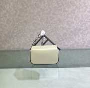 Uubags | Fendi First Sight Mini Handbag In White 13x5x8cm - 2