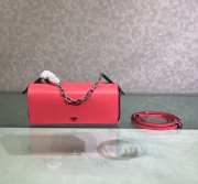 Uubags | Fendi First Sight Pouch In Calf Leather Pink 22.5x5x10.5cm - 1