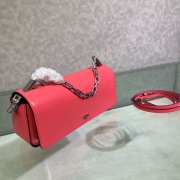 Uubags | Fendi First Sight Pouch In Calf Leather Pink 22.5x5x10.5cm - 4