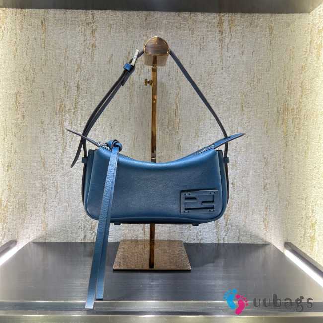 Uubags | Simply Fendi Mini Blue leather mini-bag 13x4.5x22cm - 1