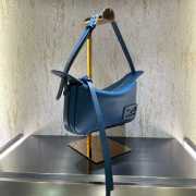 Uubags | Simply Fendi Mini Blue leather mini-bag 13x4.5x22cm - 6