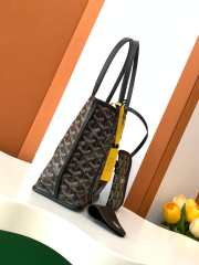 Uubags | Goyard Anjou Mini bag in black 20x10x20cm - 3