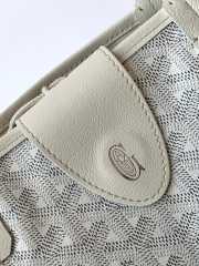 Uubags | Goyard Anjou Mini bag in white 20x10x20cm - 6