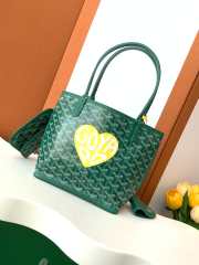 Uubags | Goyard Anjou Mini bag in green 20x10x20cm - 1