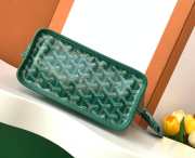 Uubags | Goyard Anjou Mini bag in green 20x10x20cm - 4