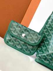 Uubags | Goyard Anjou Mini bag in green 20x10x20cm - 2