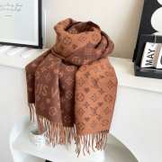 Uubags | Louis Vuitton M77377 Game On Scarf In Brown 45x195cm - 5