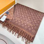 Uubags | Louis Vuitton M77377 Game On Scarf In Brown 45x195cm - 4