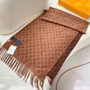 Uubags | Louis Vuitton M77377 Game On Scarf In Brown 45x195cm - 2