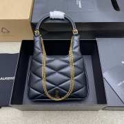 Uubags | YSL Sade hobo in black lambskin 19x21x4cm - 1