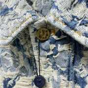 Uubags | Louis Vuitton Men's Denim Jacket Classic Jacquard Letter - 2