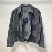 Uubags | Louis Vuitton Nigo Giant Damier Waves Monogram Denim Jacket - 4