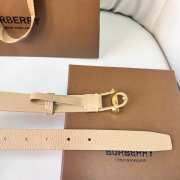 Uubags | Burberry Leather Rocking Horse Belt In Beige 2.5cm - 2