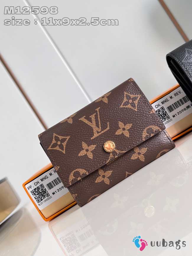 Uubags | Louis Vuitton M68704 Micro Wallet In Brown Monogram coated canvas 7.2x1.5x9.7cm - 1