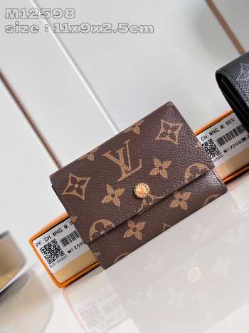 Uubags | Louis Vuitton M68704 Micro Wallet In Brown Monogram coated canvas 7.2x1.5x9.7cm