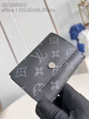 Uubags | Louis Vuitton M68704 Micro Wallet In Black Monogram coated canvas 7.2x1.5x9.7cm - 5