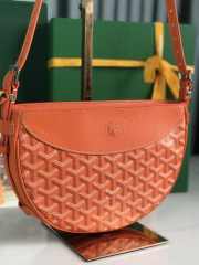 Uubags | Goyard Hirondelle bag in orange 25x6x17cm - 4